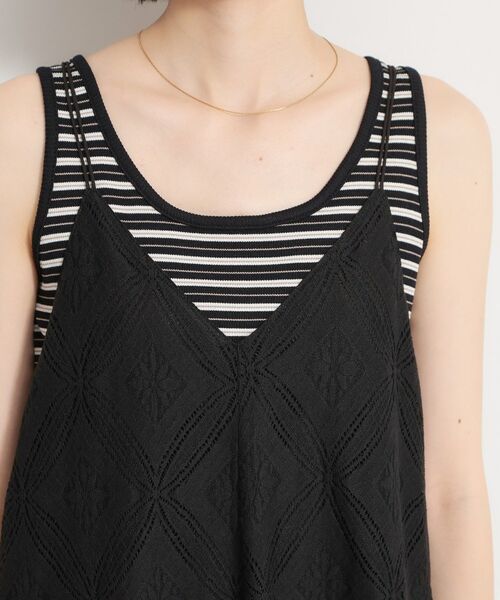 THE SHOP TK / ザ ショップ ティーケー ロング・マキシ丈ワンピース | レースキャミワンピース | 詳細8