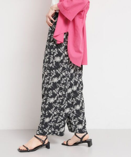 THE SHOP TK / ザ ショップ ティーケー パンツ | 【多機能】プリントイージーパンツ | 詳細2