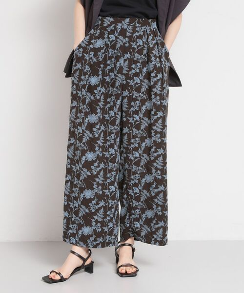 THE SHOP TK / ザ ショップ ティーケー パンツ | 【多機能】プリントイージーパンツ | 詳細5