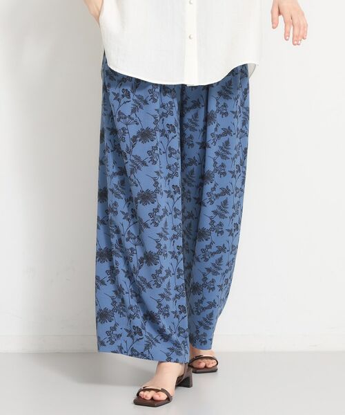 THE SHOP TK / ザ ショップ ティーケー パンツ | 【多機能】プリントイージーパンツ | 詳細9