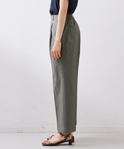 THE SHOP TK / ザ ショップ ティーケー パンツ | 【着丈選べる】ハイパーストレッチ ワイドパンツ | 詳細18