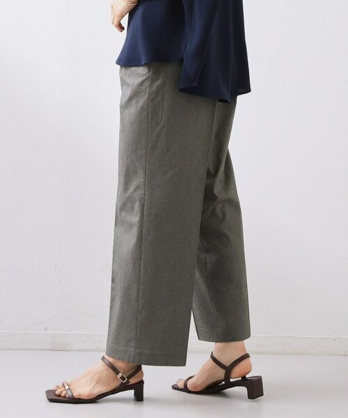 THE SHOP TK / ザ ショップ ティーケー パンツ | 【着丈選べる】ハイパーストレッチ ワイドパンツ | 詳細2