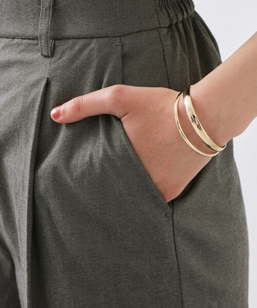 THE SHOP TK / ザ ショップ ティーケー パンツ | 【着丈選べる】ハイパーストレッチ ワイドパンツ | 詳細22