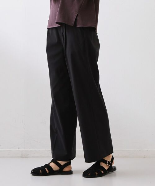 THE SHOP TK / ザ ショップ ティーケー パンツ | 【着丈選べる】ハイパーストレッチ ワイドパンツ | 詳細5