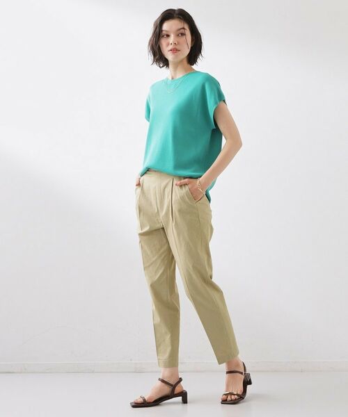 THE SHOP TK / ザ ショップ ティーケー パンツ | 【着丈選べる】ハイパーストレッチ テーパードパンツ | 詳細11