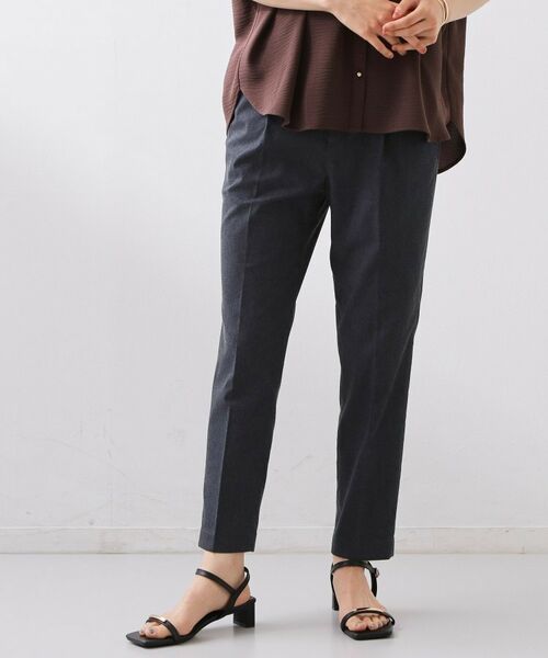 THE SHOP TK / ザ ショップ ティーケー パンツ | 【着丈選べる】ハイパーストレッチ テーパードパンツ | 詳細13