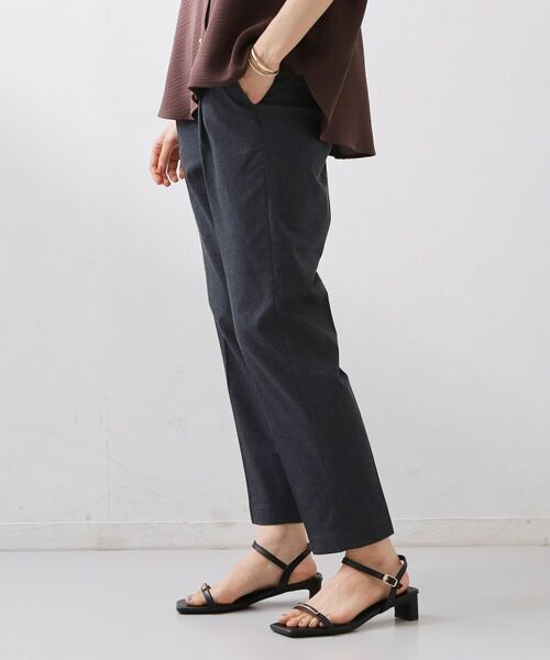 THE SHOP TK / ザ ショップ ティーケー パンツ | 【着丈選べる】ハイパーストレッチ テーパードパンツ | 詳細14