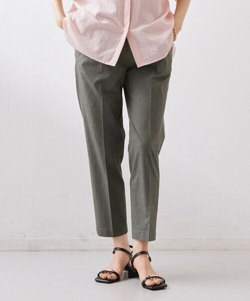 THE SHOP TK / ザ ショップ ティーケー パンツ | 【着丈選べる】ハイパーストレッチ テーパードパンツ | 詳細2