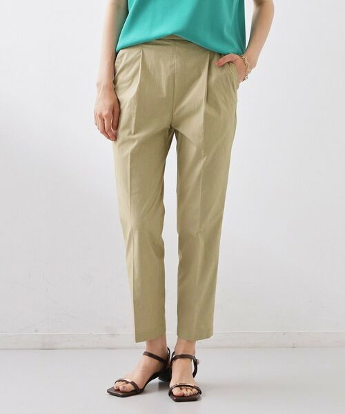 THE SHOP TK / ザ ショップ ティーケー パンツ | 【着丈選べる】ハイパーストレッチ テーパードパンツ | 詳細9