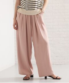 THE SHOP TK / ザ ショップ ティーケー パンツ | リネンライクワイドパンツ