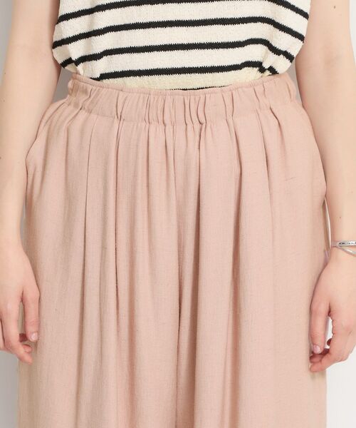 THE SHOP TK / ザ ショップ ティーケー パンツ | リネンライクワイドパンツ | 詳細12