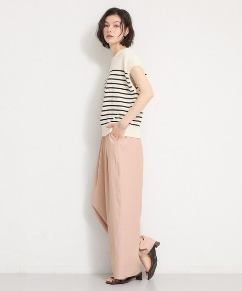 THE SHOP TK / ザ ショップ ティーケー パンツ | リネンライクワイドパンツ | 詳細7