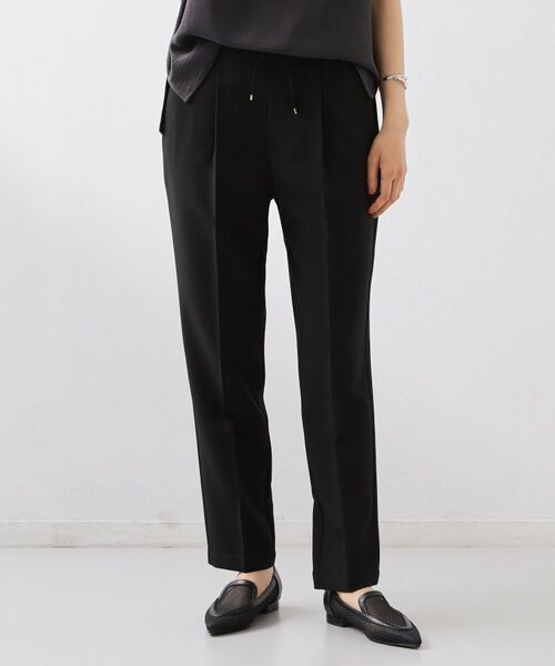 THE SHOP TK / ザ ショップ ティーケー パンツ | 麻調イージーテーパードパンツ | 詳細1