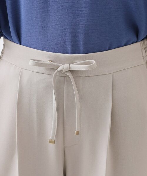 THE SHOP TK / ザ ショップ ティーケー パンツ | 麻調イージーテーパードパンツ | 詳細12
