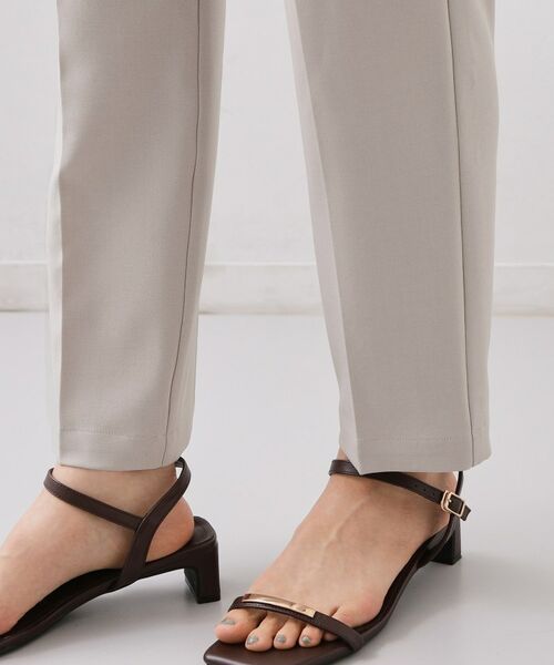 THE SHOP TK / ザ ショップ ティーケー パンツ | 麻調イージーテーパードパンツ | 詳細15