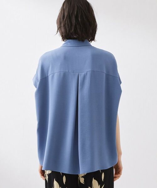 THE SHOP TK / ザ ショップ ティーケー シャツ・ブラウス | ポーラ衿付きフレンチ袖シャツ | 詳細19