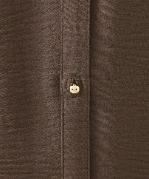 THE SHOP TK / ザ ショップ ティーケー シャツ・ブラウス | ポーラ衿付きフレンチ袖シャツ | 詳細4