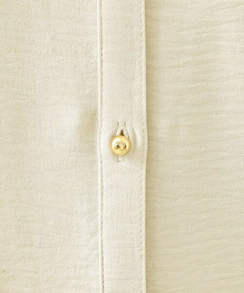 THE SHOP TK / ザ ショップ ティーケー シャツ・ブラウス | ポーラ衿付きフレンチ袖シャツ | 詳細8