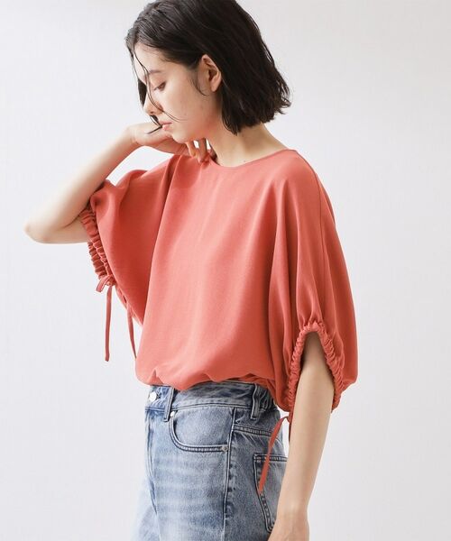 THE SHOP TK / ザ ショップ ティーケー シャツ・ブラウス | ポーラ袖ドロストドルマン | 詳細10