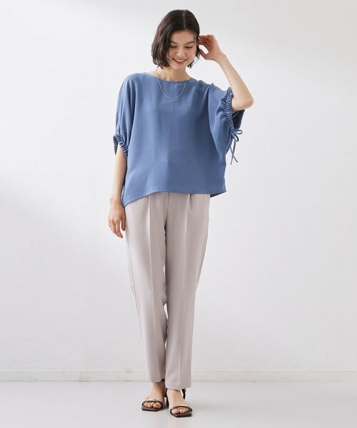 THE SHOP TK / ザ ショップ ティーケー シャツ・ブラウス | ポーラ袖ドロストドルマン | 詳細15