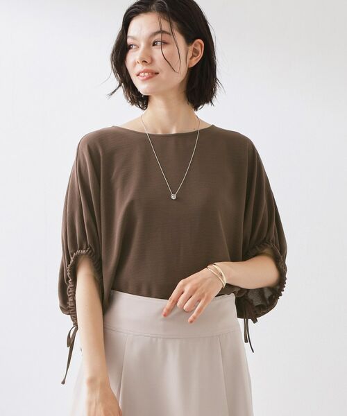 THE SHOP TK / ザ ショップ ティーケー シャツ・ブラウス | ポーラ袖ドロストドルマン | 詳細17