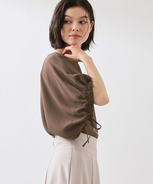 THE SHOP TK / ザ ショップ ティーケー シャツ・ブラウス | ポーラ袖ドロストドルマン | 詳細18