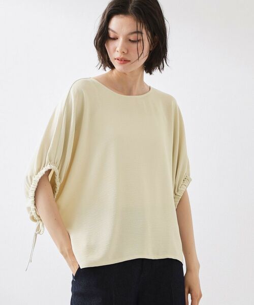 THE SHOP TK / ザ ショップ ティーケー シャツ・ブラウス | ポーラ袖ドロストドルマン | 詳細5