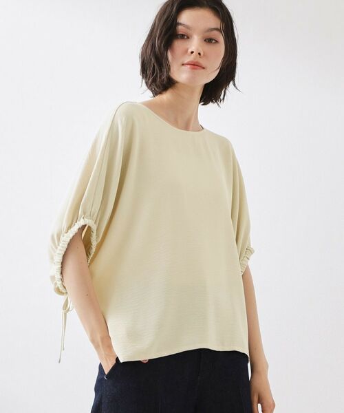 THE SHOP TK / ザ ショップ ティーケー シャツ・ブラウス | ポーラ袖ドロストドルマン | 詳細6