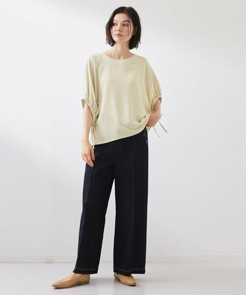 THE SHOP TK / ザ ショップ ティーケー シャツ・ブラウス | ポーラ袖ドロストドルマン | 詳細7