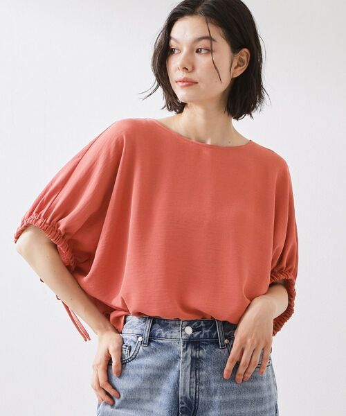 THE SHOP TK / ザ ショップ ティーケー シャツ・ブラウス | ポーラ袖ドロストドルマン | 詳細9