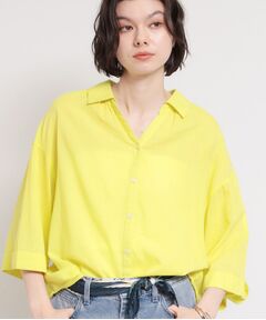 THE SHOP TK / ザ ショップ ティーケー シャツ・ブラウス | バイオウォッシュバックギャザーシャツ