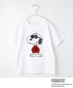THE SHOP TK / ザ ショップ ティーケー Tシャツ | PEANUTS ／ ピーナッツ スヌーピー さがら刺繍 半袖Tシャツ
