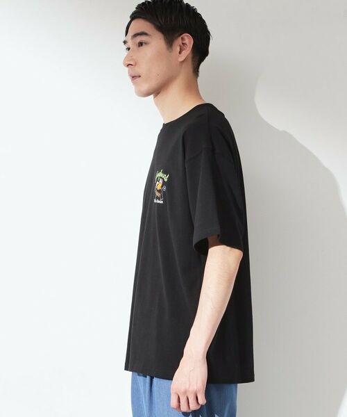 THE SHOP TK / ザ ショップ ティーケー Tシャツ | ヒゲオジ サガラ刺繍 半袖Tシャツ 【洗濯機OK】 | 詳細1