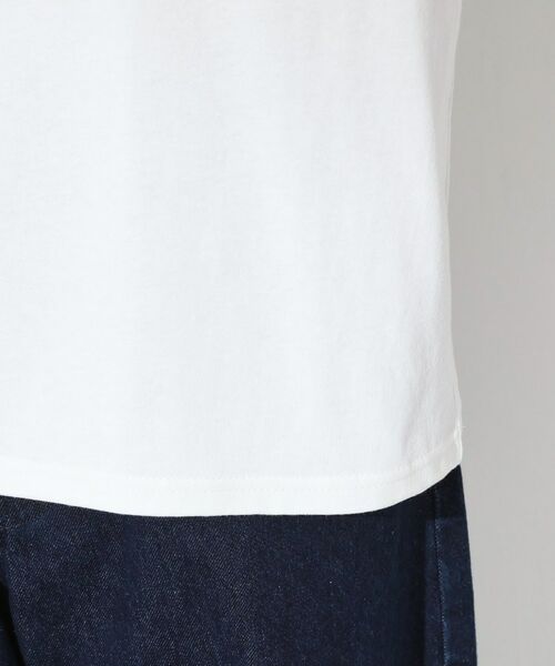 THE SHOP TK / ザ ショップ ティーケー Tシャツ | ヒゲオジ サガラ刺繍 半袖Tシャツ 【洗濯機OK】 | 詳細14