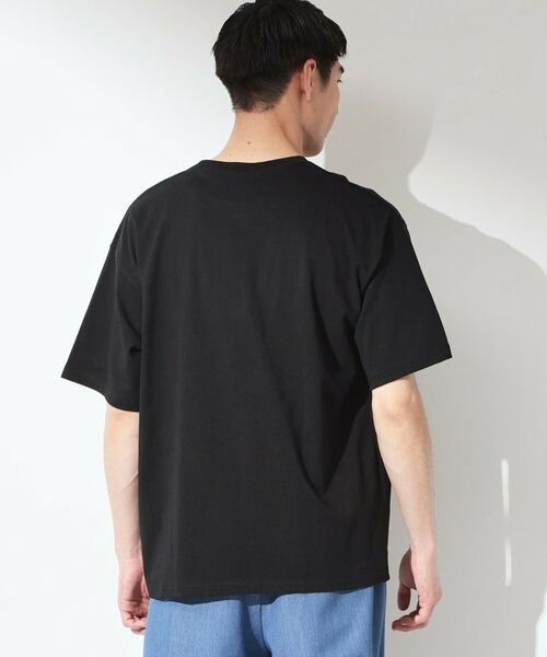 THE SHOP TK / ザ ショップ ティーケー Tシャツ | ヒゲオジ サガラ刺繍 半袖Tシャツ 【洗濯機OK】 | 詳細2