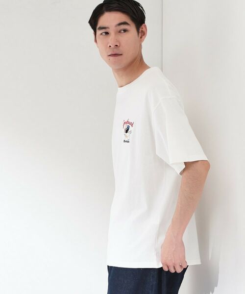 THE SHOP TK / ザ ショップ ティーケー Tシャツ | ヒゲオジ サガラ刺繍 半袖Tシャツ 【洗濯機OK】 | 詳細6
