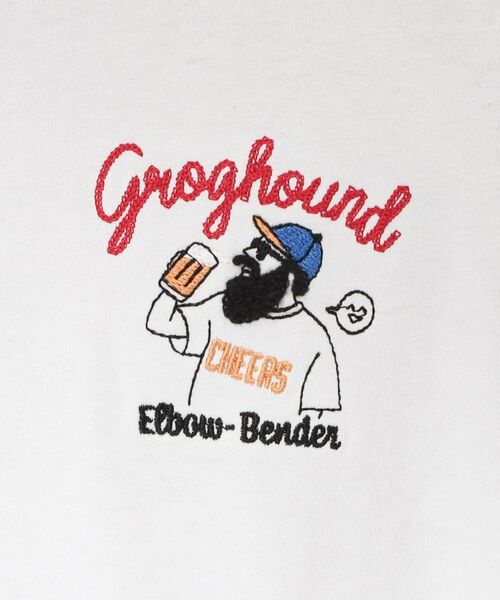 THE SHOP TK / ザ ショップ ティーケー Tシャツ | ヒゲオジ サガラ刺繍 半袖Tシャツ 【洗濯機OK】 | 詳細8