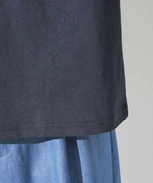 THE SHOP TK / ザ ショップ ティーケー Tシャツ | クマ サガラ刺繍 半袖Tシャツ 【洗濯機OK】 | 詳細14