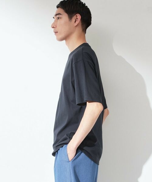 THE SHOP TK / ザ ショップ ティーケー Tシャツ | クマ サガラ刺繍 半袖Tシャツ 【洗濯機OK】 | 詳細5