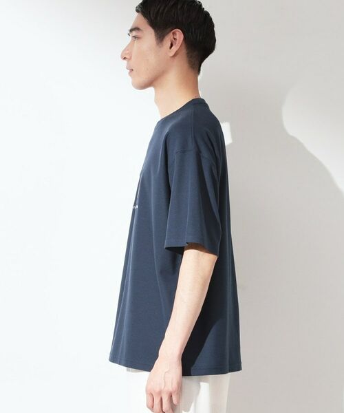 THE SHOP TK / ザ ショップ ティーケー Tシャツ | 刺繍×ロゴ 鹿の子 半袖Tシャツ 【洗濯機OK】 | 詳細10