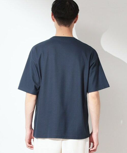 THE SHOP TK / ザ ショップ ティーケー Tシャツ | 刺繍×ロゴ 鹿の子 半袖Tシャツ 【洗濯機OK】 | 詳細11