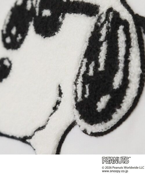 THE SHOP TK / ザ ショップ ティーケー Tシャツ | PEANUTS ／ ピーナッツ スヌーピー さがら刺繍 半袖Tシャツ | 詳細13