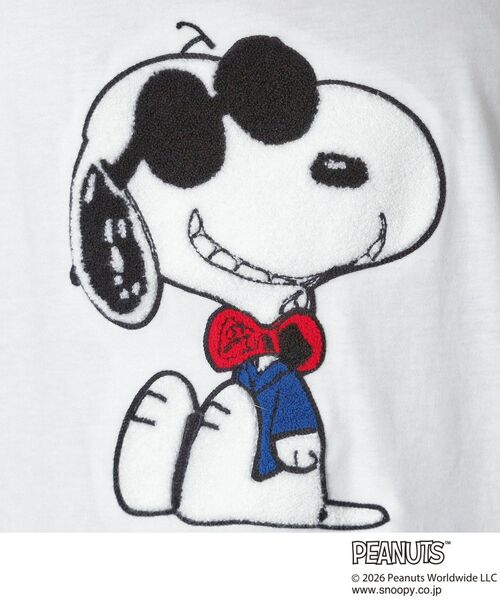 THE SHOP TK / ザ ショップ ティーケー Tシャツ | PEANUTS ／ ピーナッツ スヌーピー さがら刺繍 半袖Tシャツ | 詳細8