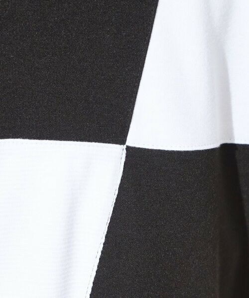 THE SHOP TK / ザ ショップ ティーケー パーカー | ブロッキング半袖パーカ 【洗濯機OK】 | 詳細4