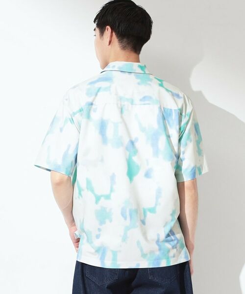 THE SHOP TK / ザ ショップ ティーケー シャツ・ブラウス | プリント柄 開襟半袖シャツ 【洗濯機OK】 | 詳細10