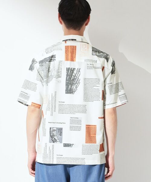 THE SHOP TK / ザ ショップ ティーケー シャツ・ブラウス | プリント柄 開襟半袖シャツ 【洗濯機OK】 | 詳細19