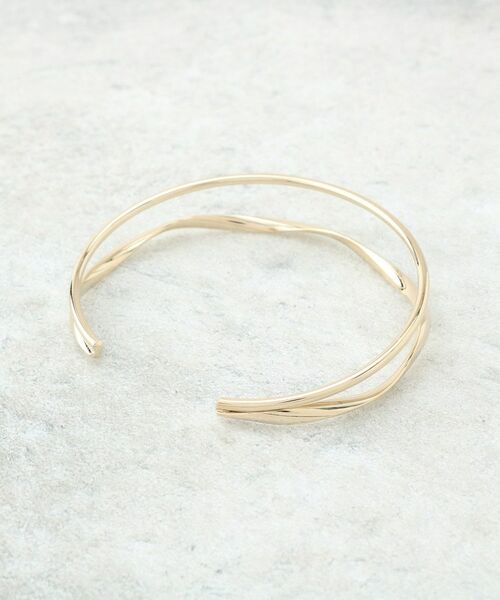 THE SHOP TK / ザ ショップ ティーケー ブレスレット・バングル | ダブルラインバングル | 詳細2