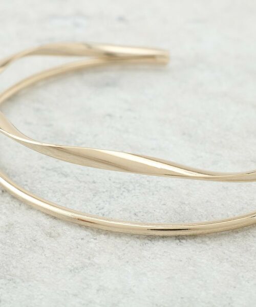 THE SHOP TK / ザ ショップ ティーケー ブレスレット・バングル | ダブルラインバングル | 詳細3