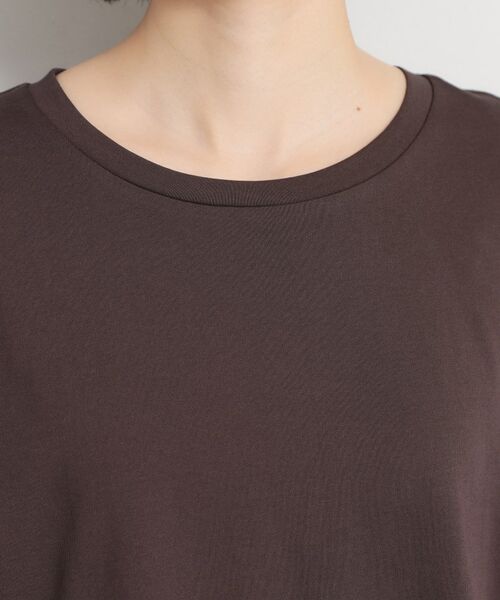 THE SHOP TK / ザ ショップ ティーケー カットソー | 【多機能】袖フレア挟み込みシアーTシャツ | 詳細16