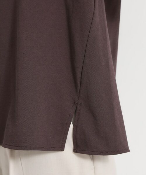 THE SHOP TK / ザ ショップ ティーケー カットソー | 【多機能】袖フレア挟み込みシアーTシャツ | 詳細18